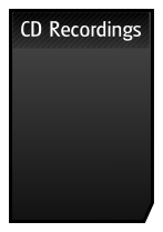 CD Recordings